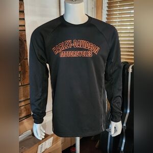 Harley-Davidson Long Sleeve HD Performance Line Pullover Sweater - Unisex Medium
